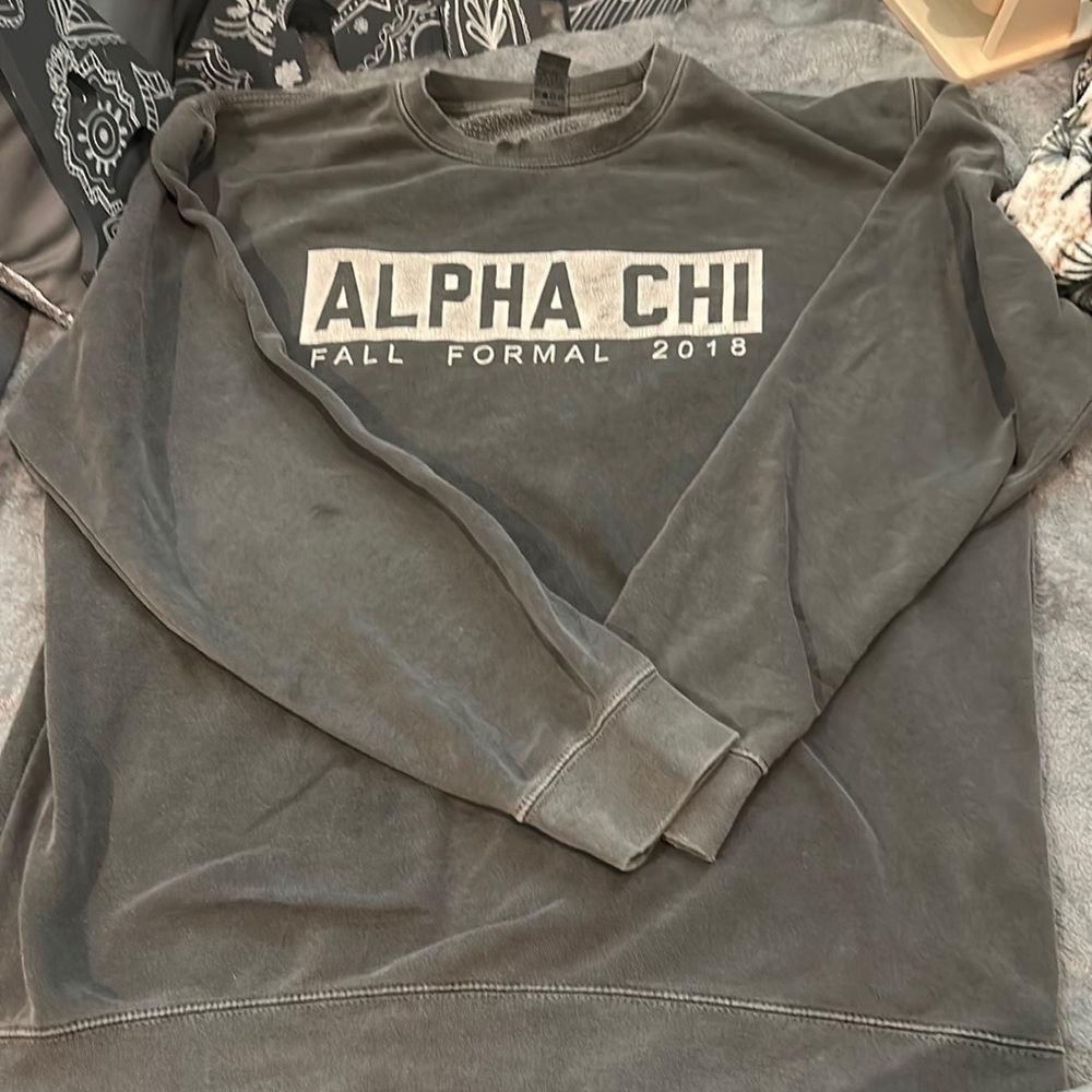 Alpha Chi Omega Formal Sweatshirt 2018